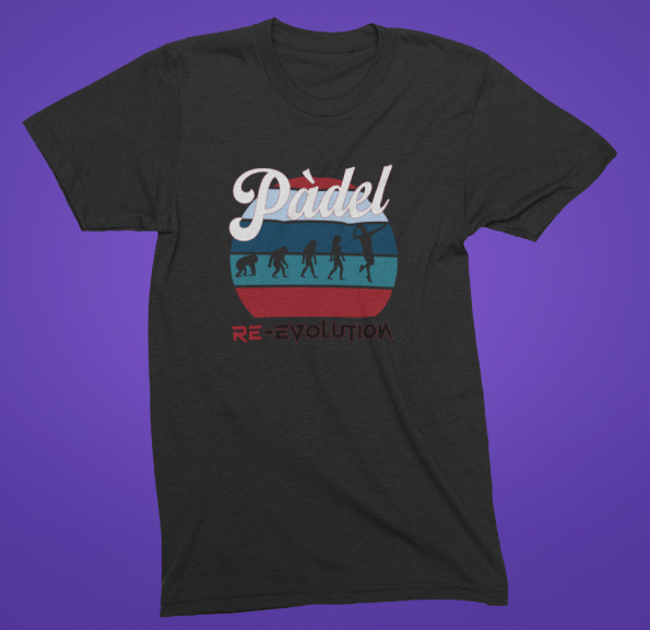Camiseta perfecta para jugar al pádel y su RE-EVOLUCIÓN