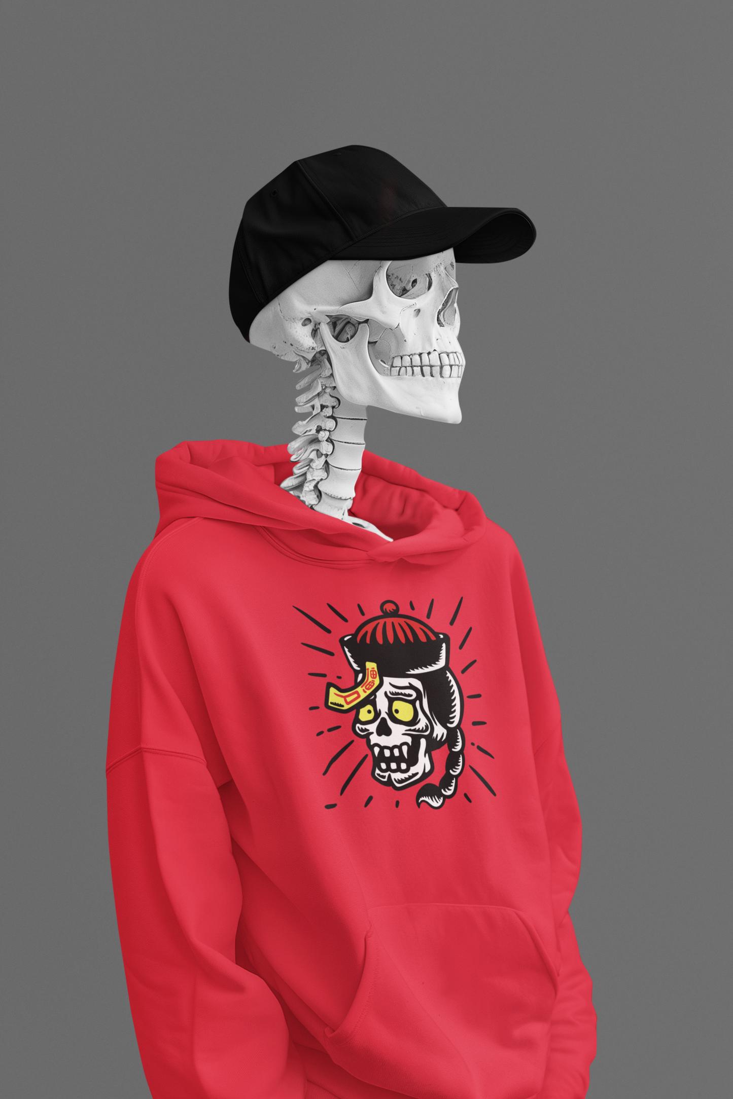 Sudadera unisex Japan Skull