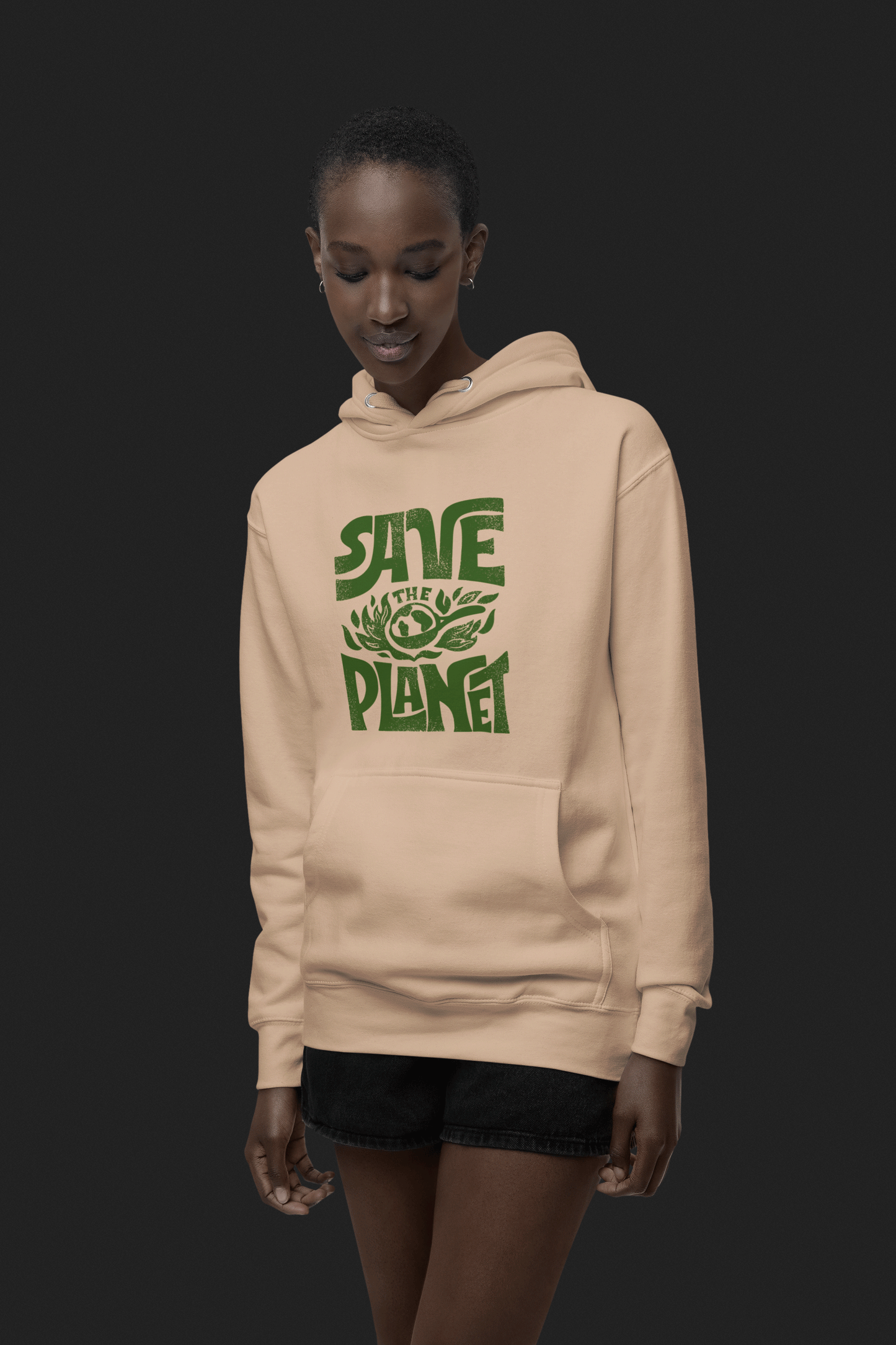 Sudadera unisex Save the planet