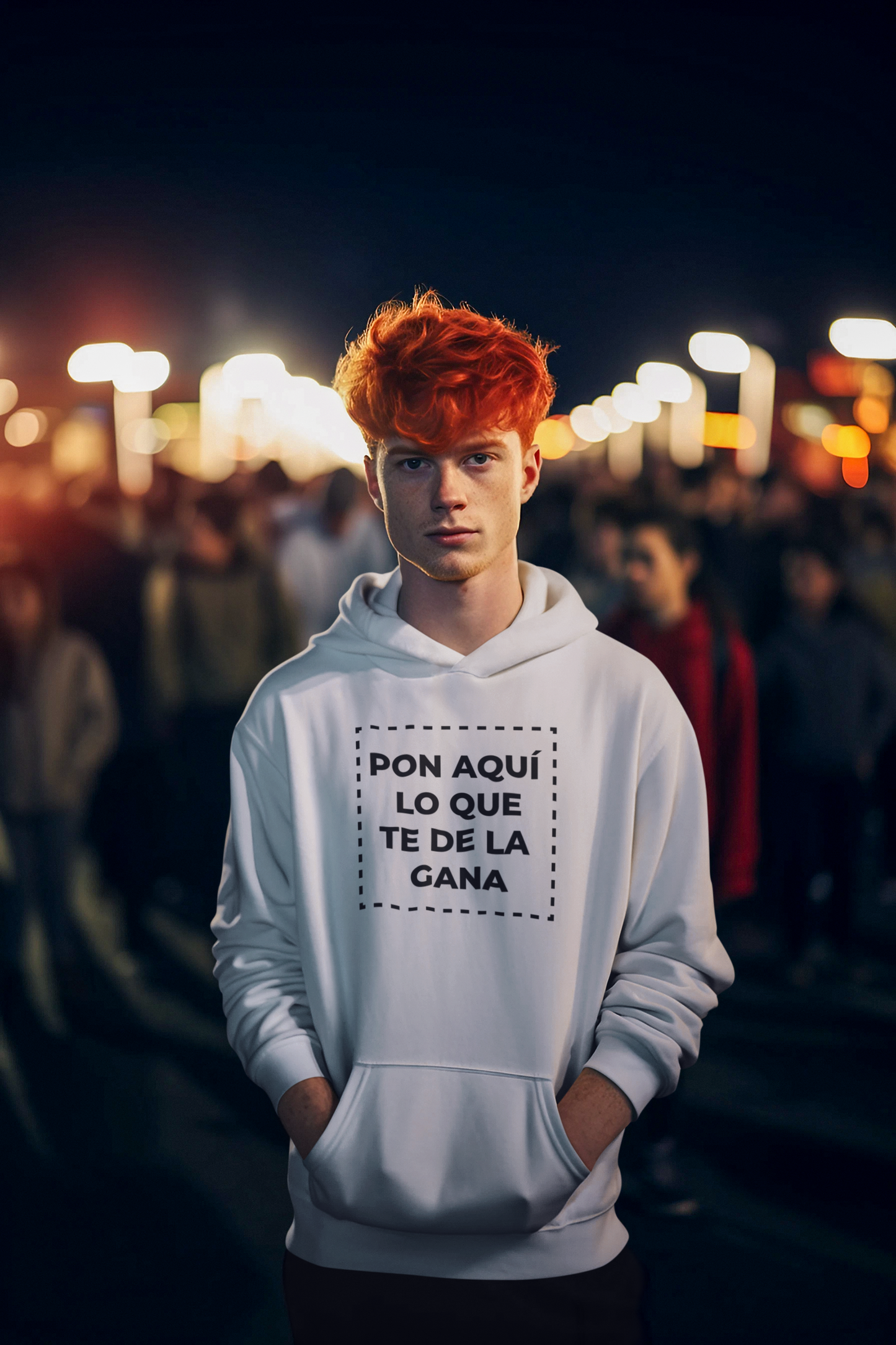 Sudadera con capucha personalizable unisex