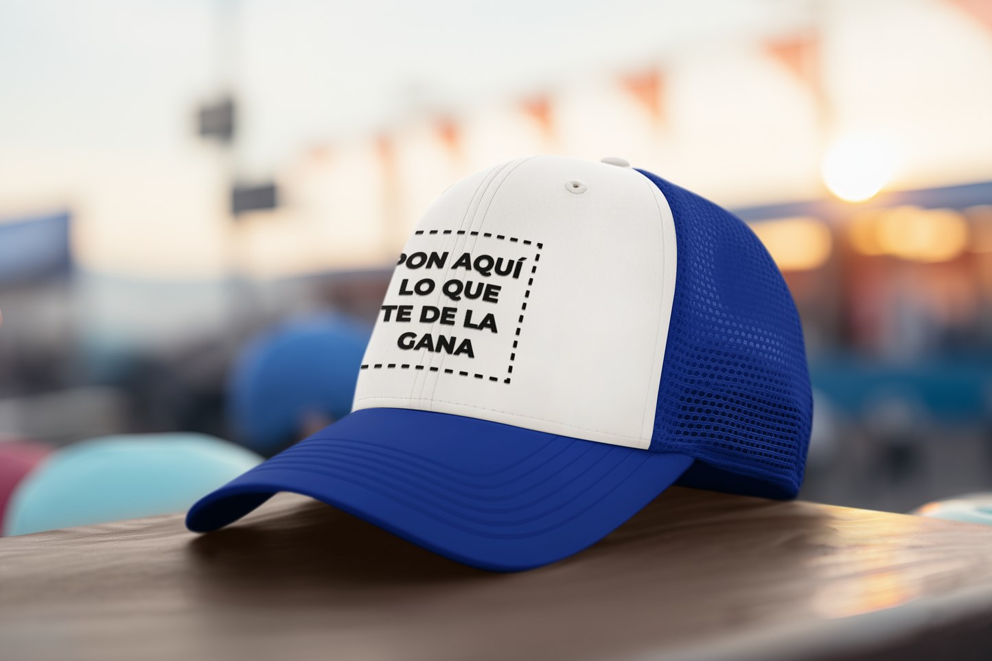 Gorra trucker personalizable